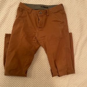 Nau burnt orange pants